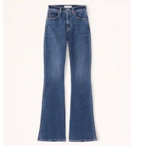 Ultra high rise Abercrombie and Fitch flare Jean; never worn